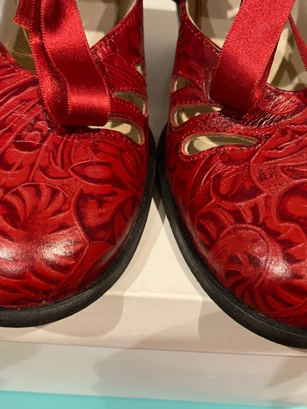 John Fluevog these red